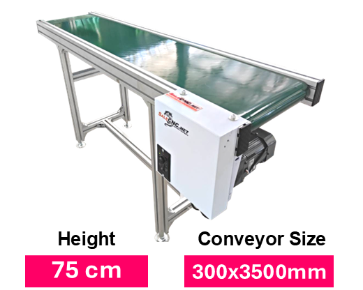 Conveyor Belt PVC 300x3500 mm สายพานลำเลียง สายพานเลื่อน